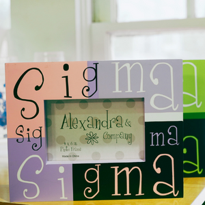 Colorful Wooden Frame